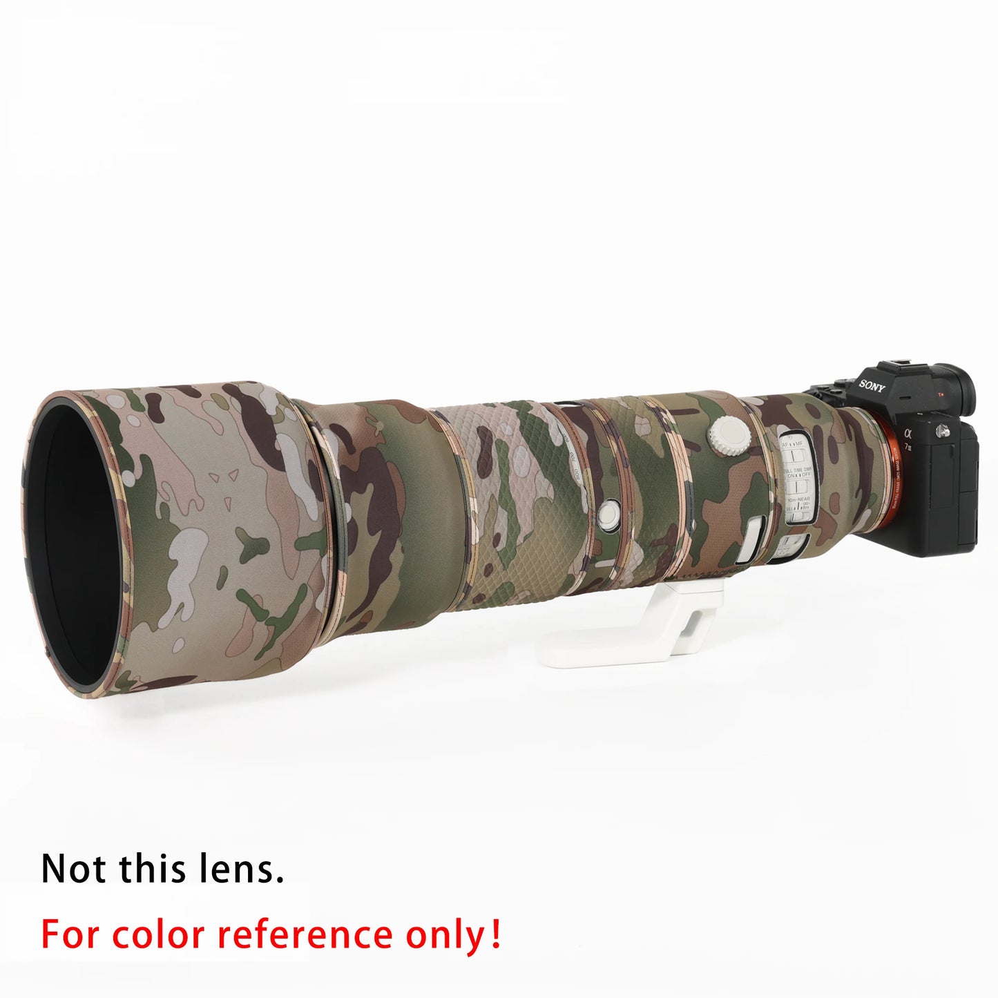 CHASING BIRDS camouflage lens coat for CANON RF 24-105 mm L IS USM Z waterproof and rainproof lens protective cover Desert China Mainland