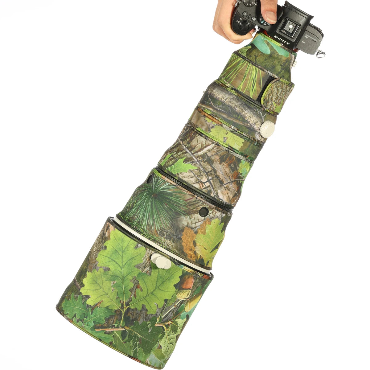 CHASING BIRDS Ver.IV Lens Camouflage Coat for SONY FE 400mm F2.8 GM OSS waterproof and rainproof lens protective cover SEL400 Green Leaf China Mainland
