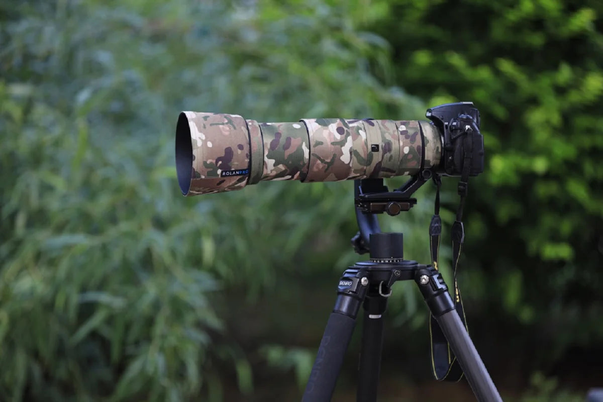 ROLANPRO Lens Coat for Nikon AF-S 200-500mm f/5.6E ED VR Lens Cover Rain Cover Guns Case Protective Sleeve Nikon 200 500mm Cloth