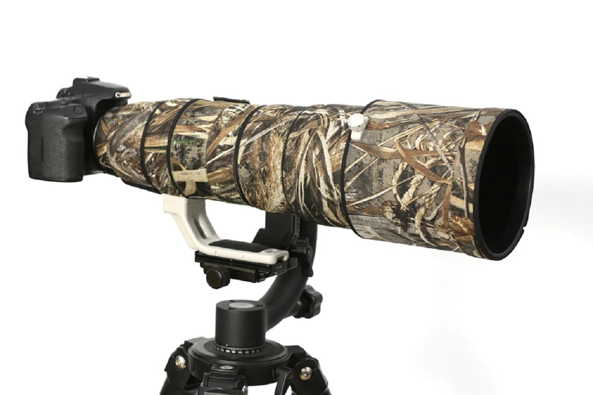 ROLANPRO Lens Cover for Canon EF 200-400mm f/4L IS USM Extender 1.4X Camouflage Coat Clothing Rain Cover Lens Sleeve Guns Case