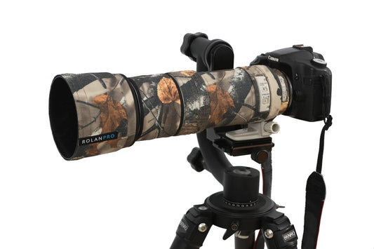 ROLANPRO Lens Camouflage Coat for Canon EF 100-400mm f4.5-5.6 L IS USM Lens Protective Sleeve canon 100400mm Cover Guns Case
