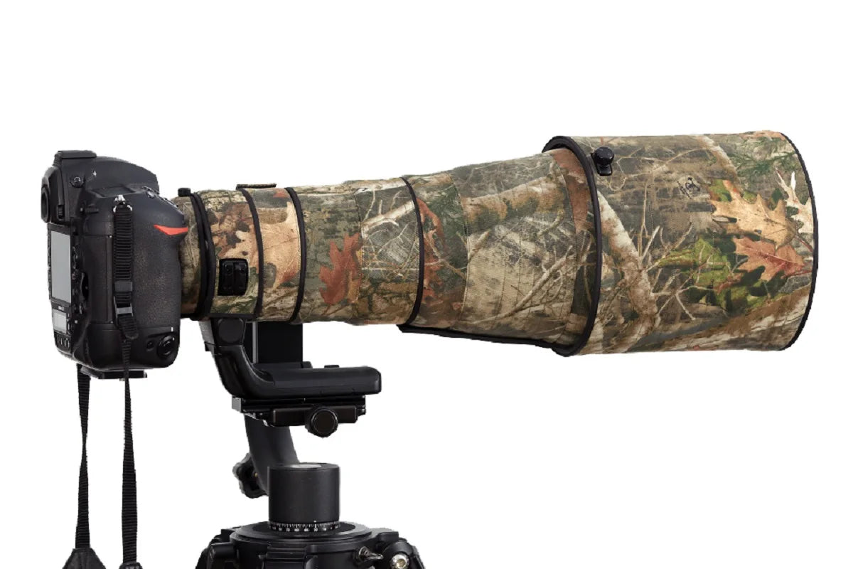 ROLANPRO Lens Coat for Nikon AF-S 400mm F2.8E FL ED VR Camouflage Lens Cover Lens Protective Sleeve Nikon 400mm f2.8e Guns Case