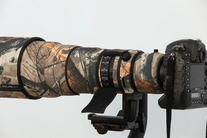 ROLANPRO Lens Cover for Nikon AF-S 500mm f/4G ED VR (I and II) Nylon Camouflage Lens Clothing Rain Cover Lens Sleeve Guns Case