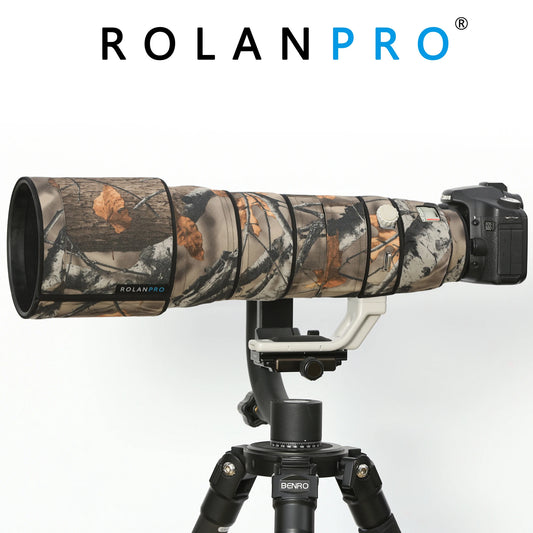 ROLANPRO Lens Cover for Canon EF 200-400mm f/4L IS USM Extender 1.4X Camouflage Coat Clothing Rain Cover Lens Sleeve Guns Case