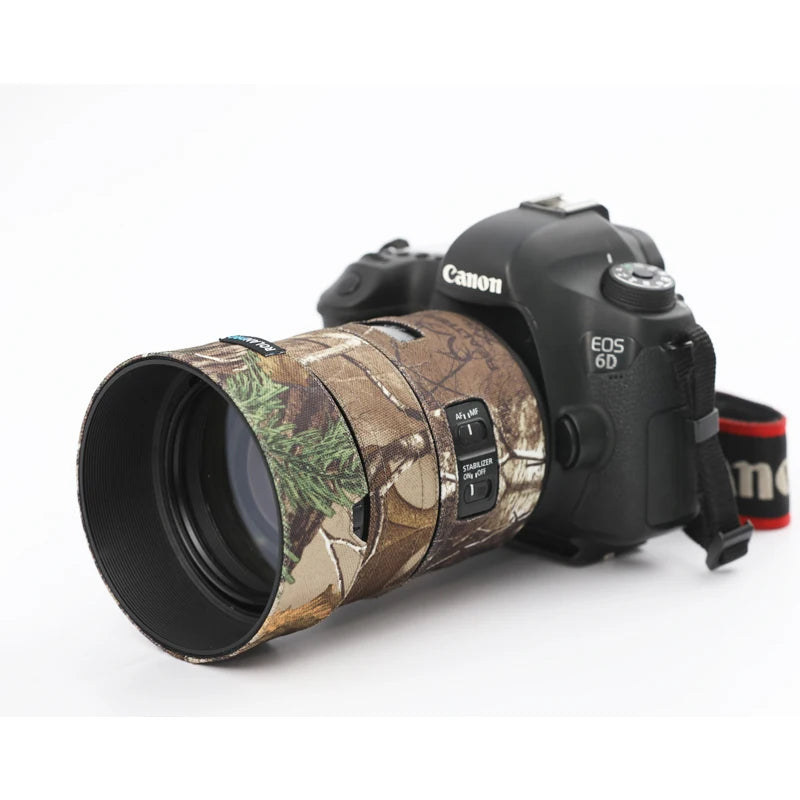 ROLANPRO Lens Coat for Canon EF 85mm F/1.4L IS USM Camouflage Rain Cover Lens Protective Sleeve Guns Case Photography Clothing Jungle Camouflage China Mainland