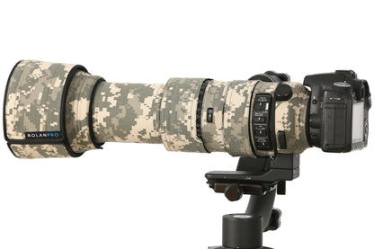 ROLANPRO Waterproof Lens Camouflage Coat for Sigma 60-600mm f4.5-6.3 DG OS HSM Sport Cover Lens Protective Sleeve Guns Case UCP Waterproof China Mainland