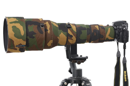ROLANPRO Waterproof Lens Camouflage Coat for Nikon AF-S 600mm f/4G ED VR Lens Protection Sleeve Nikon 600F4G Lens Cover No.6 Waterproof