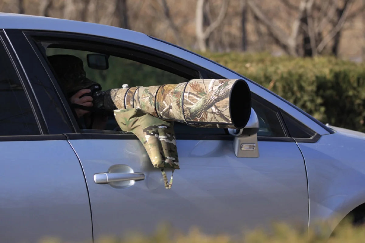 ROLANPRO Portable Cool Camouflage Wildlife Bird Watching Photography Bag For Hunting Animal Photo Shooting Camera Bean Bags