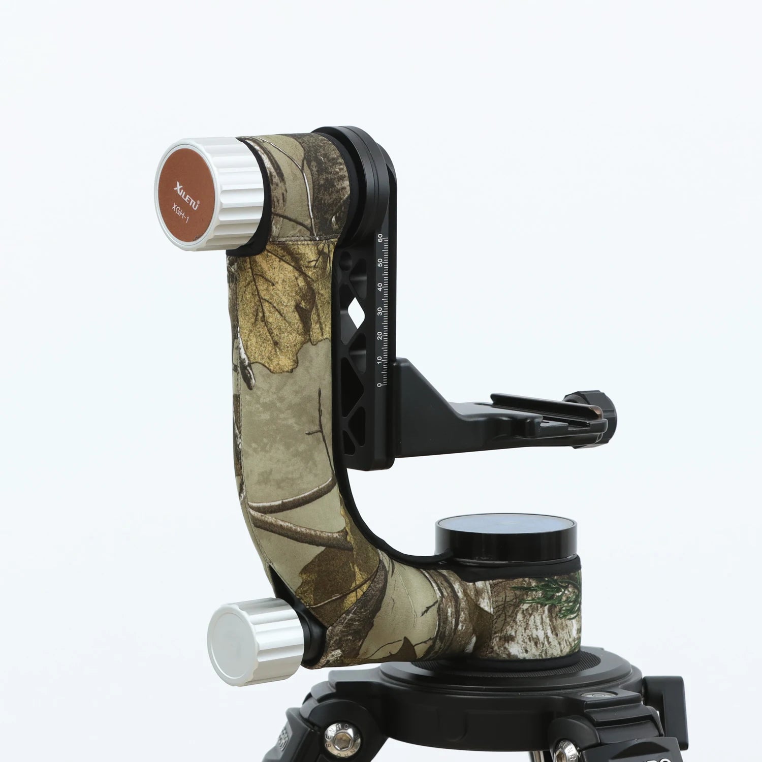 ROLANPRO Tripod Head Camouflage Sleeve/Protective Case for XILETU XGH-1 Gimbal Head Telephoto (Not Including Gimbal Head)