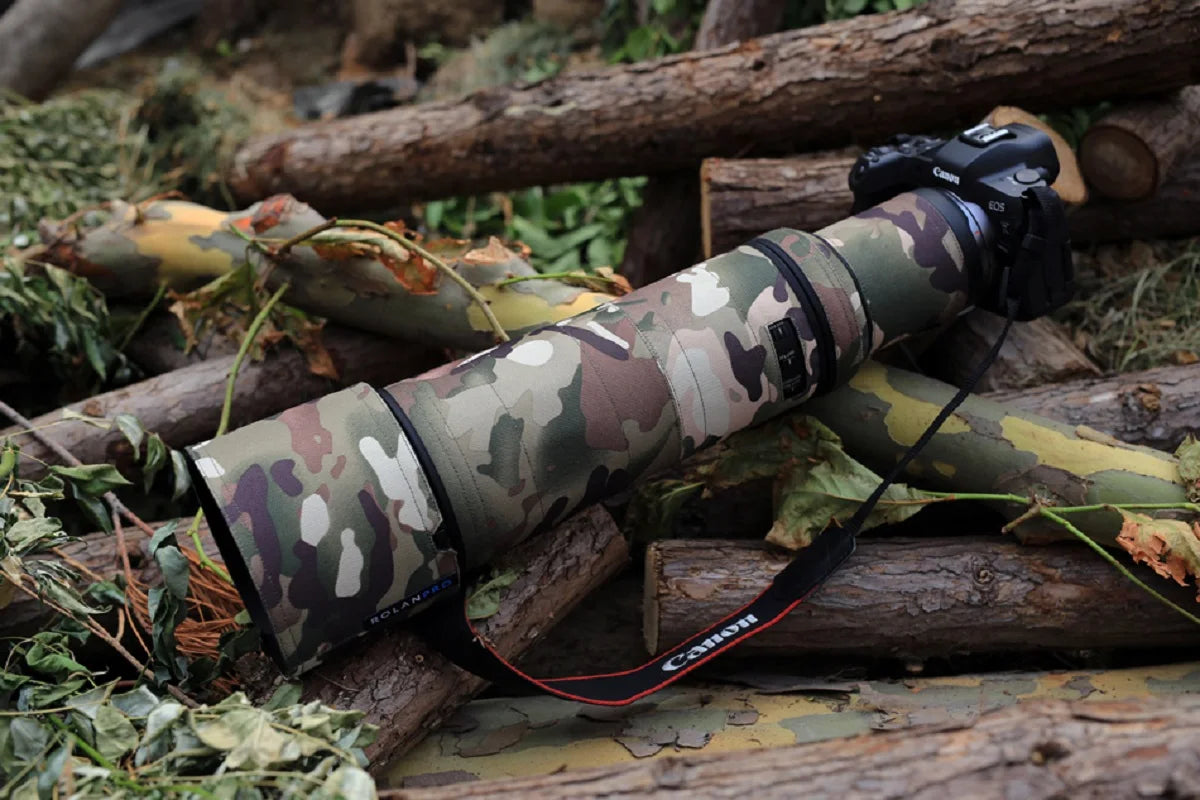 ROLANPRO Waterproof Lens Camouflage Cover for Canon RF 800mm F11 IS STM Coat Lens Sleeve Guns Case dslr Cameras canon rf 800