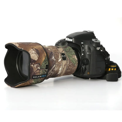 ROLANPRO Waterproof Lens Coat for Nikon AFS 24-70mm F2.8G Lens Protective Sleeve Guns Cover Protection Case Clothing DSLR