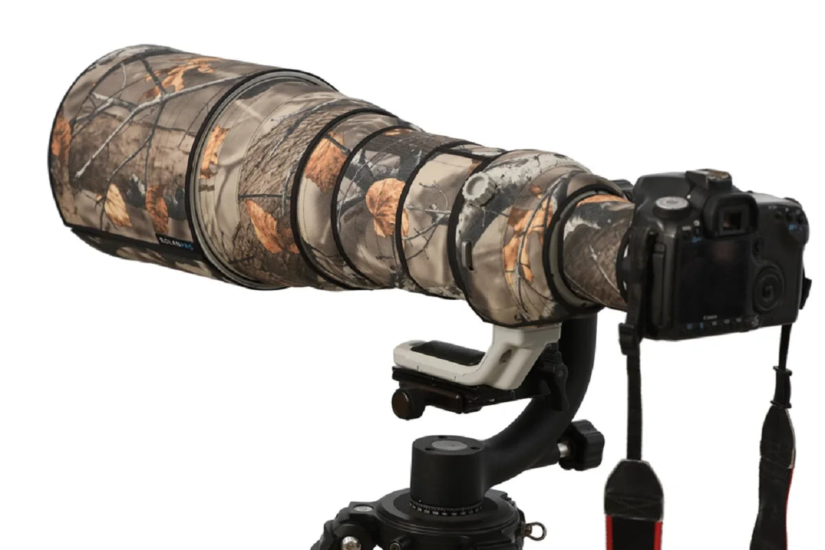 ROLANPRO Lens Camouflage Cover for Canon EF 600mm f/4 L IS USM Lens Anti Shake I Coat Rain Cover Lens Sleeve Guns Case