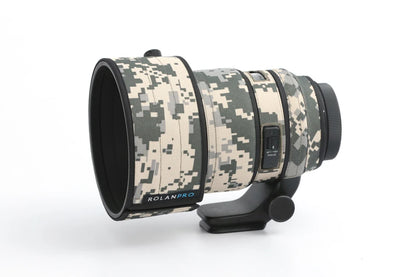 ROLANPRO Waterproof Lens Coat for Sigma 105mm F1.4 ART Rain Cover Lens Protective Sleeve Guns Clothing Photography Case Gray w Canon Mount China Mainland