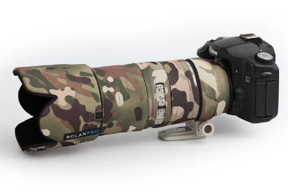 ROLANPRO Waterproof Lens Camouflage Coat Rain Cover for Canon EF 70-200mm F2.8 L IS USM lens Sleeve Guns Case