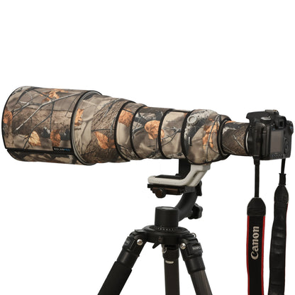 ROLANPRO Lens Camouflage Cover for Canon EF 600mm f/4 L IS USM Lens Anti Shake I Coat Rain Cover Lens Sleeve Guns Case No.1 cotton China Mainland