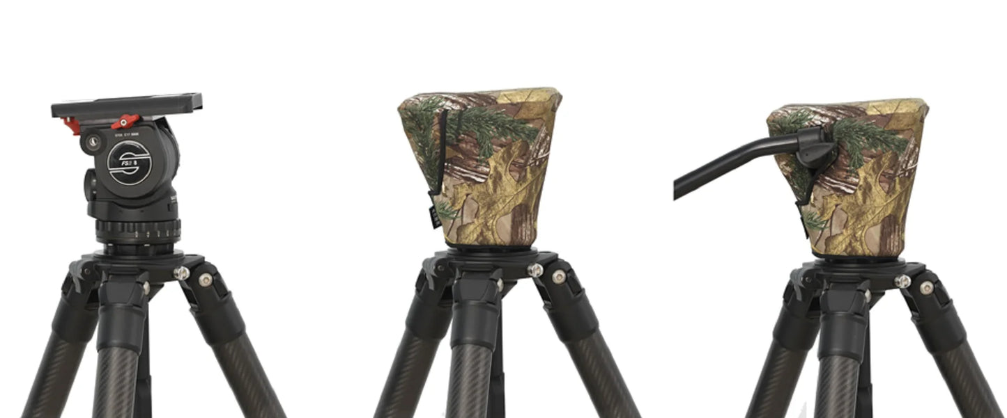 ROLANPRO Tripod Cloud Terrace Protective Coat For Sachtler FSB-8 FSB-8T/ FSB-10 /ACE XL Fluid Head Hydraulic Tripod Head Cover