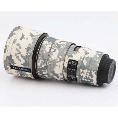 ROLANPRO Lens Cover for Nikon AF-S 300mm F4E PF ED VR Lens Protective Sleeve Camouflage Guns Case Nikon 300mm f4 Lens Coat UCP Waterproof China Mainland