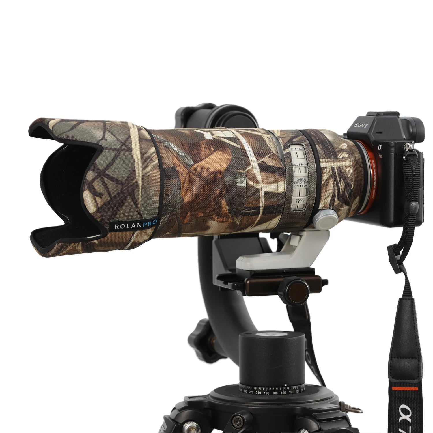 ROLANPRO Waterproof Lens Camouflage Coat for Sony FE 70-200mm f/2.8 GM OSS Lens Case Sony SEL70200 SLR Cover Sleeve Foto Bag