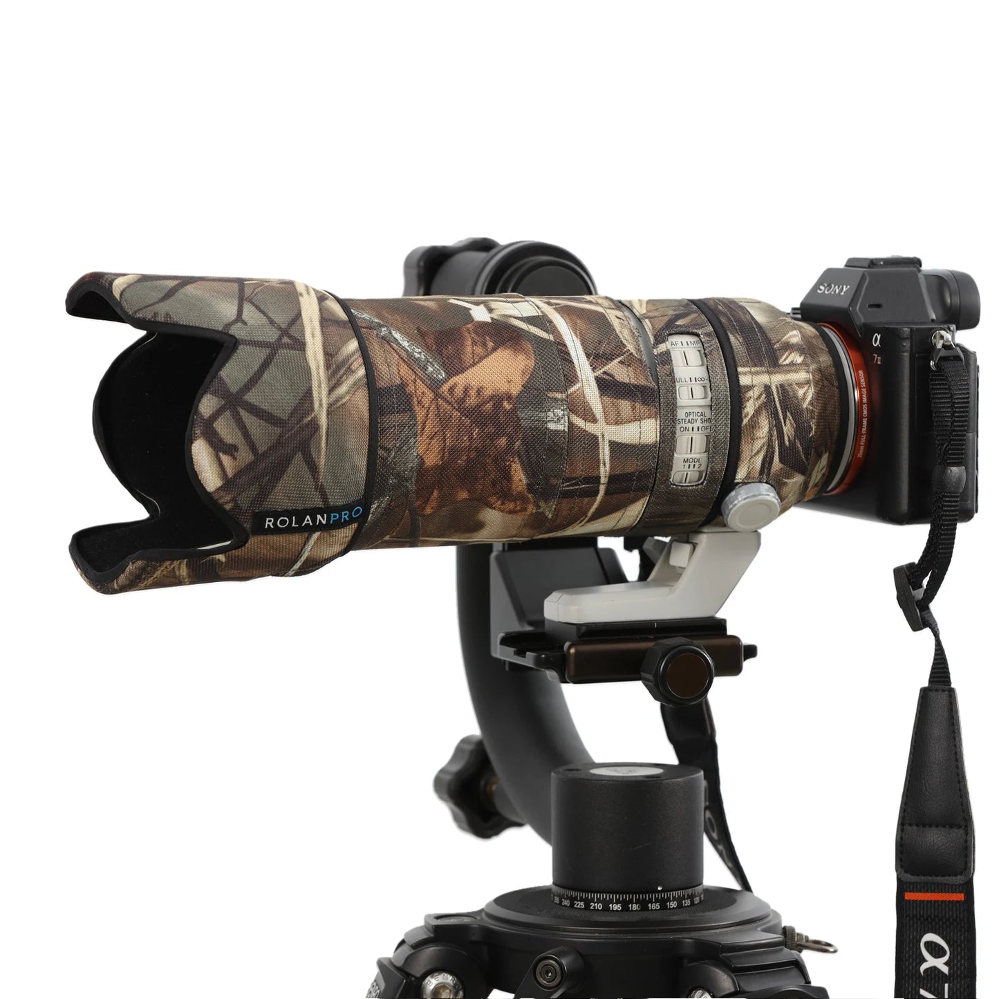 ROLANPRO Waterproof Lens Camouflage Coat for Sony FE 70-200mm f/2.8 GM OSS Lens Case Sony SEL70200 SLR Cover Sleeve Foto Bag