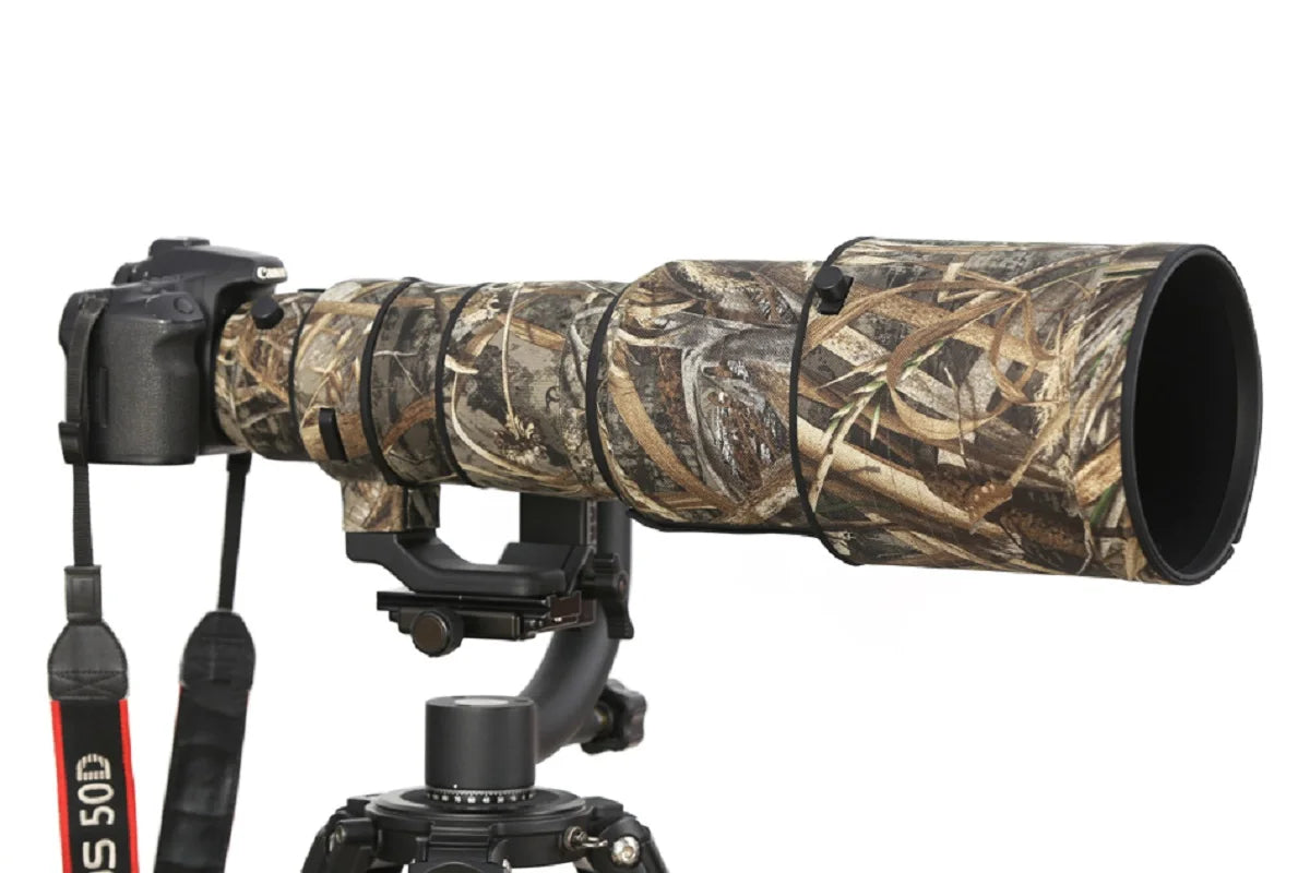 ROLANPRO Waterproof Lens Camouflage Coat for Sigma 500mm F/4 DG OS HSM Sports Lens Protective Sleeve Lens Cover Guns Case Cloth