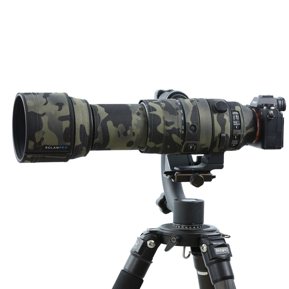 ROLANPRO Waterproof Lens Camouflage Coat for Sigma 150-600mm F/5-6.3 DG DN OS Sports with Sony E-mount Lens Protective Sleeve No.2 Waterproof China Mainland