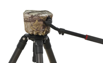 ROLANPRO Rain Cover Raincoat Camouflage Coat for Manfrotto 504HD 502HD Fluid Head Hydraulic Tripod Head
