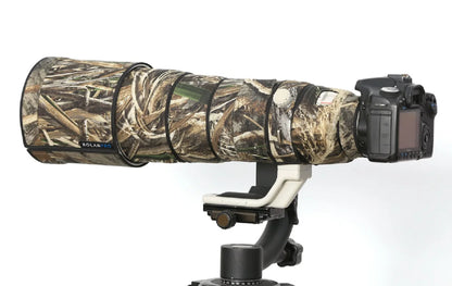 ROLANPRO Lens Cover for Canon EF 200-400mm f/4L IS USM Extender 1.4X Camouflage Coat Clothing Rain Cover Lens Sleeve Guns Case