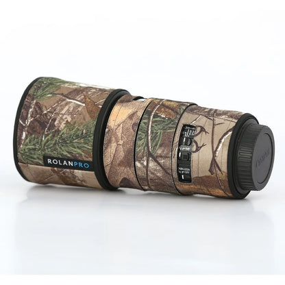 ROLANPRO Lens Cover for Canon EF 100mm f2.8L IS USM Camouflage Rain Cover Lens Sleeve Guns Case Photography Clothing