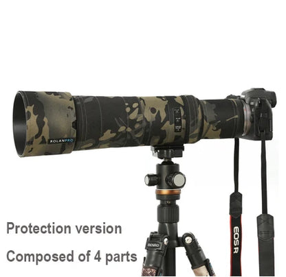 ROLANPRO Waterproof Lens Camouflage Cover for Canon RF 800mm F11 IS STM Coat Lens Sleeve Guns Case dslr Cameras canon rf 800 Protective 2 China Mainland
