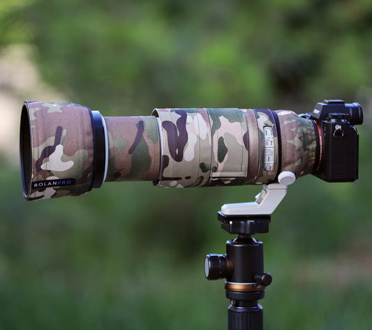 ROLANPRO Lens Coat for Sony FE 100-400mm f4.5-5.6 GM OSS Lens Protective Sleeve Sony 100 400 GM Cover Guns Case sony 100-400mm