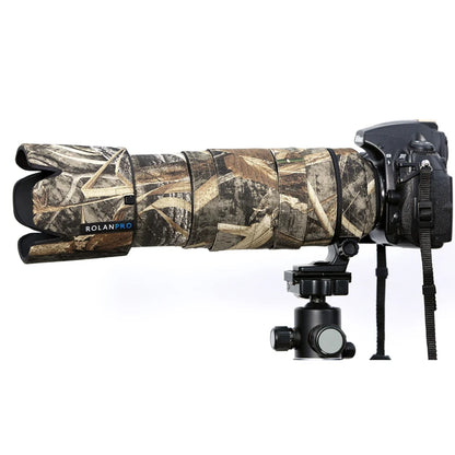 ROLANPRO Waterproof Lens Camouflag Coat for Nikon AFS 80-400mm F4.5-5.6 G ED VR Lens Cover Case Protective Sleeve Rain Cover