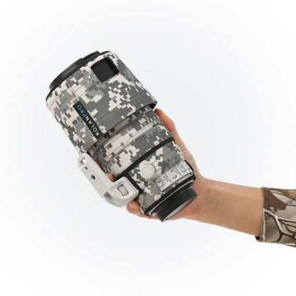 ROLANPRO Lens Camouflage Coat for Canon EF 100-400mm f4.5-5.6 L IS II USM Lens Protective Cover Guns Case Photography Backpack