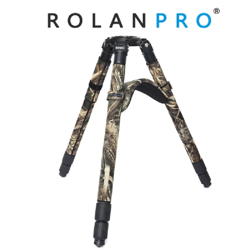 ROLANPRO No Axis Tripod Shoulder Pads Shielding Sleeve Case Shoulder Pads Camera Guns Clothing For GITZO Benro RRS LEOFOTO