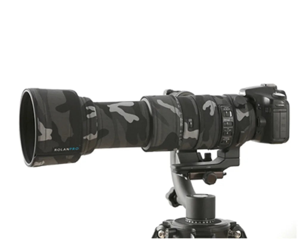 ROLANPRO Waterproof Lens Camouflage Coat for Sigma 60-600mm f4.5-6.3 DG OS HSM Sport Cover Lens Protective Sleeve Guns Case