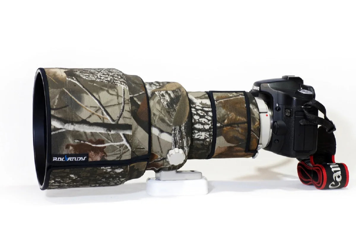 ROLANPRO Lens Camouflage Coat for Canon EF 200mm F/1.8 L USM Lens Protection Cover Canon 200mm f1.8 Cover DSLR Lens Bag