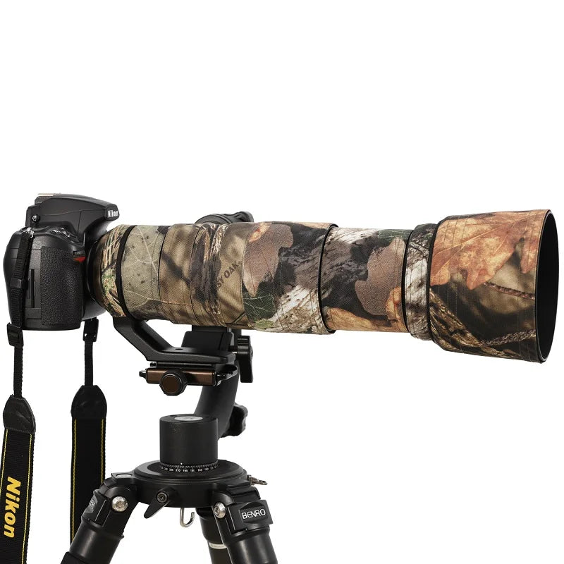 ROLANPRO Lens Coat for Nikon AF-S 200-500mm f/5.6E ED VR Lens Cover Rain Cover Guns Case Protective Sleeve Nikon 200 500mm Cloth