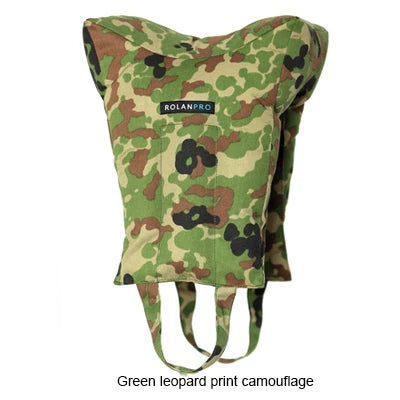 ROLANPRO Portable Cool Camouflage Wildlife Bird Watching Photography Bag For Hunting Animal Photo Shooting Camera Bean Bags Green panther color