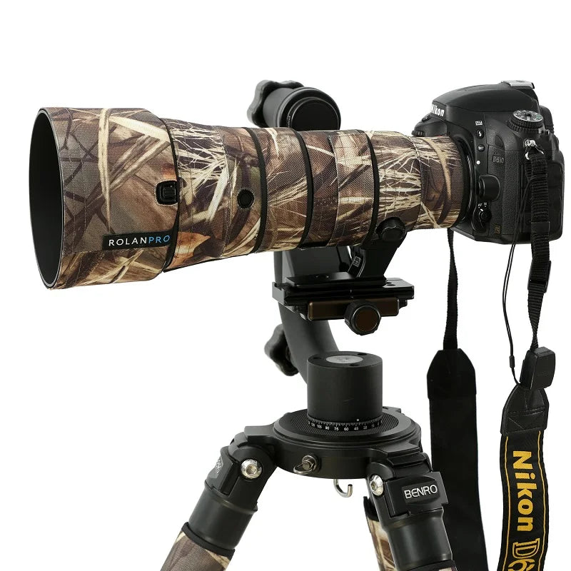 ROLANPRO Waterproof Lens Coat for Nikon AF-S 500mm F5.6E PF ED VR Lens Protective Sleeve Case nikon500 f5.6 Lens Cover Raincover