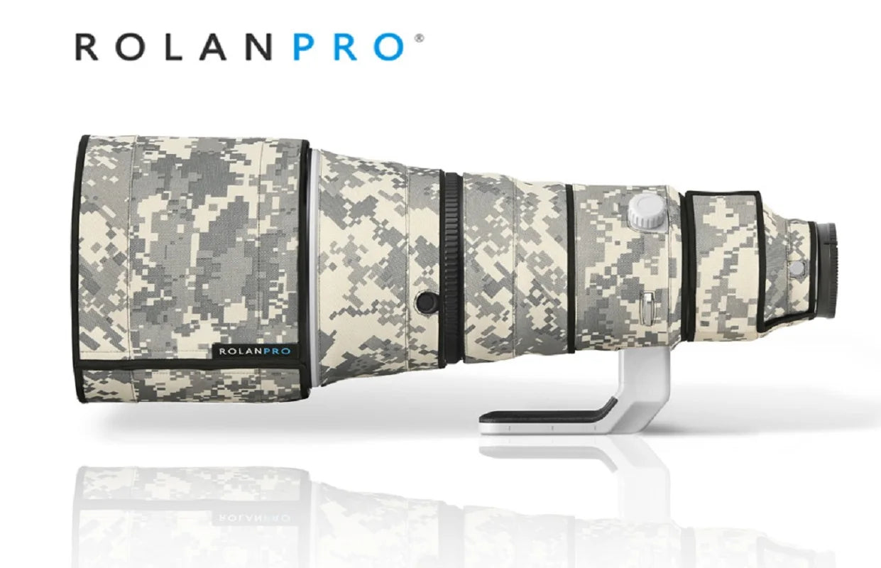 ROLANPRO Waterproof Lens Coat for Sony FE 400mm F2.8 GM OSS Lens Cover SEL400F28 Lens Protective Sleeve Guns Cloth Raincover