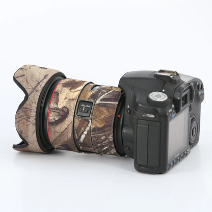 ROLANPRO Lens Camouflage Coat for Canon EF 24-70mm F/2.8L USM Rain Cover Lens Protective Sleeve for 24-70mm F/2.8L II USM for II version China Mainland