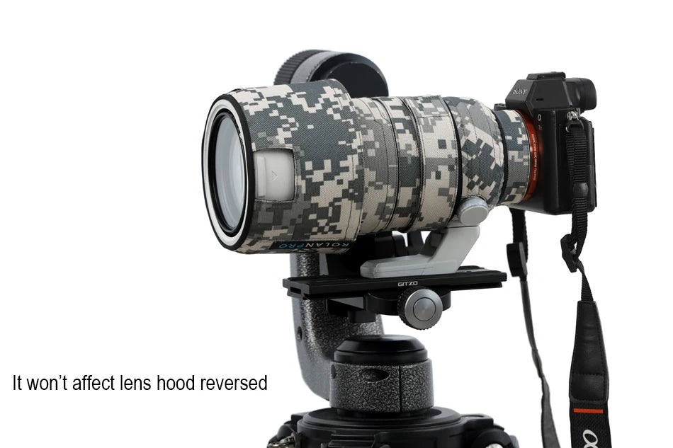 ROLANPRO Waterproof Lens Coat for Sony FE 70-200mm F/2.8 GM OSS II Clothing SEL70200GM2 Lens Protective Case Guns Rian Cover