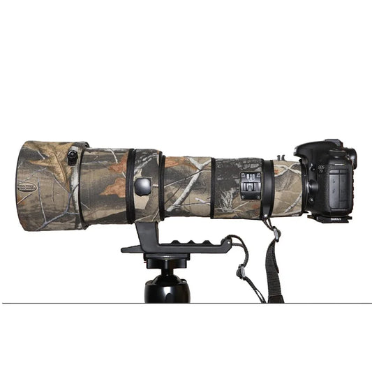 ROLANPRO Lens Cover for Sigma APO 500mm f/4.5 EX DG HSM Camouflage Lens Clothing Rain Cover Lens Sleeve Guns Case