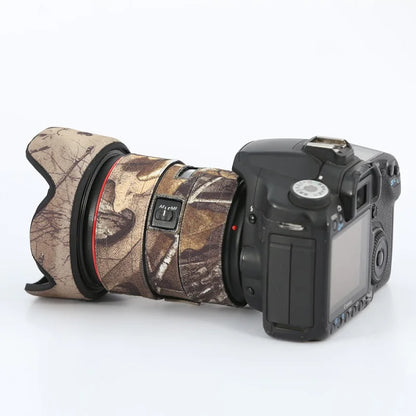 ROLANPRO Lens Camouflge Coat for Canon EF 24-70mm F/2.8L USM Rain Cover Lens Protective Sleeve for 24-70mm F/2.8L II USM