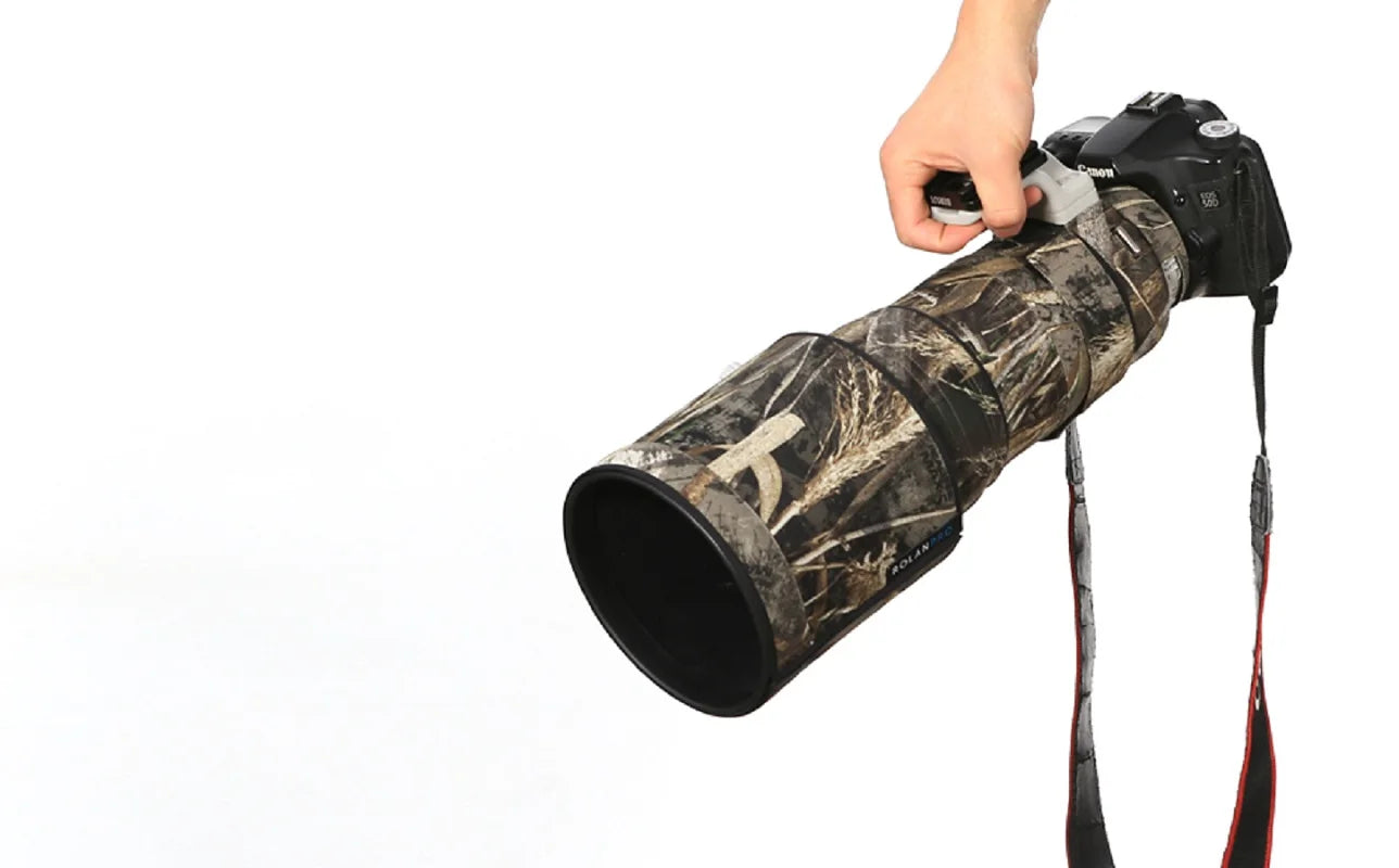 ROLANPRO Lens Coat for Canon EF 300mm f/2.8 L IS II USM Rain Cover Lens Protective Sleeve Guns Case Camera Lens Cover Camouflage