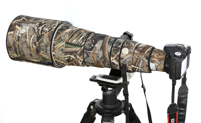 ROLANPRO Lens Camouflage Coat for Canon EF 600mm F/4 L IS II USM Lens Protective Sleeve Guns Case Lens Cover Camera Bag dslr