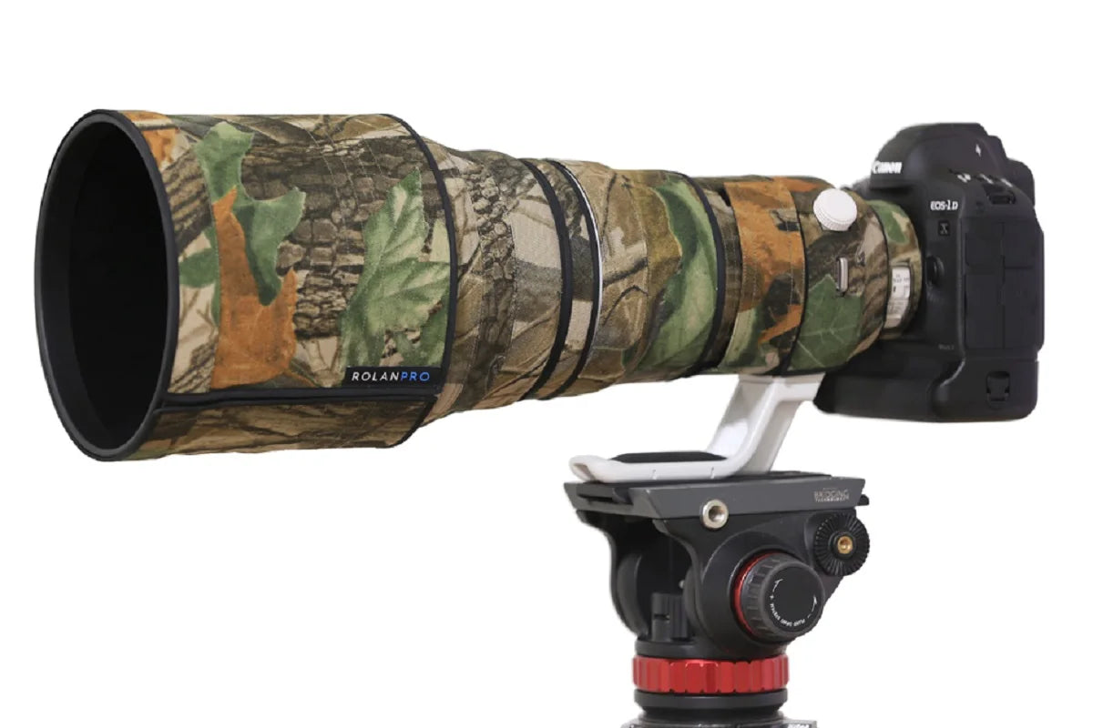 ROLANPRO Waterproof Lens Camouflage Coat for Canon EF 400mm F/2.8 L IS III USM Lens Protective Cover Guns Case Photography Cover