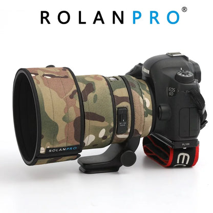 ROLANPRO Waterproof Lens Coat for Sigma 105mm F1.4 ART Rain Cover Lens Protective Sleeve Guns Clothing Photography Case