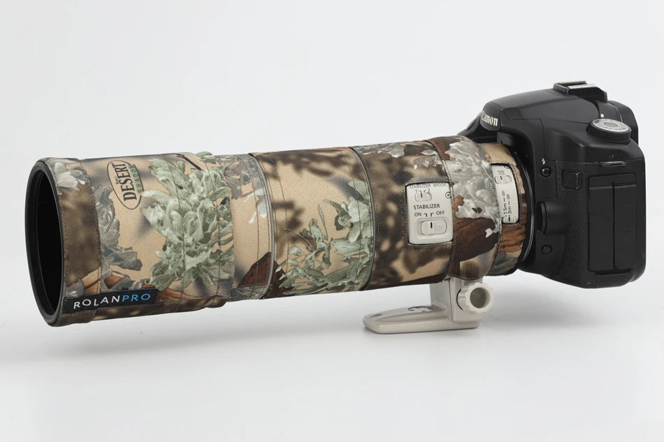 ROLANPRO Waterproof Lens Camouflage Coat for Canon EF 300mm F/4 L IS USM Cover Protective Sleeve Guns Case Canon Accessorie No.14 Waterproof China Mainland