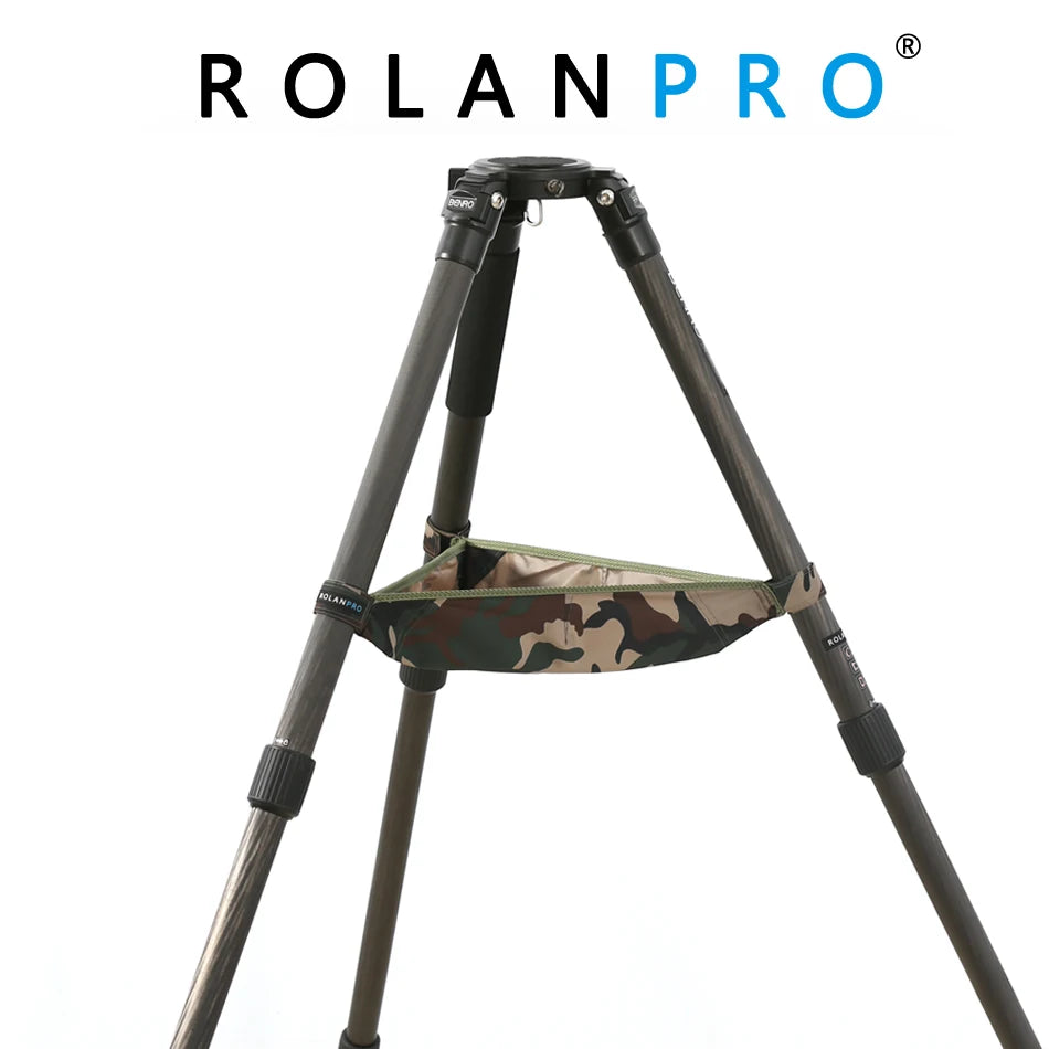 ROLANPRO Tripod Stone Bag Case for Benro Manfrotto Gitzo Triopod Velbon LVG Multi-function Tripod Butler Stone Pouch Bag