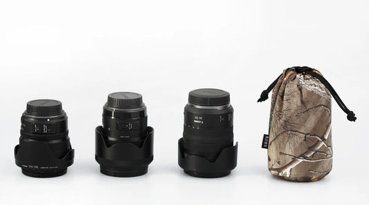 ROLANPRO Lens Bag Storage Bag Liner Bag For Canon Nikon Sony Sigma Tamron Olympus Fujifilm Lens DSLR Camera Lens
